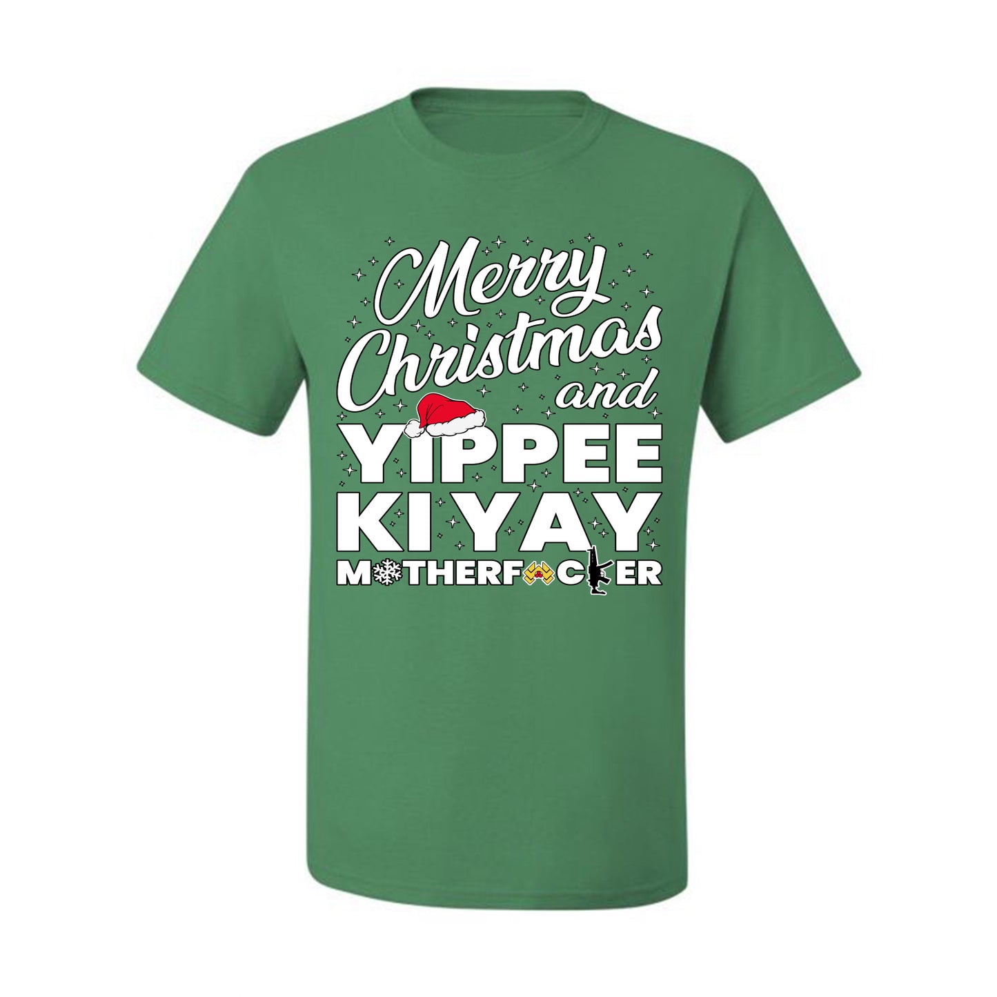 Merry Christmas and Yippee Ki Yay MOFO Ugly Christmas Sweater, Christmas Gifts, Funny Xmas Gift Idea, Men's T-Shirt