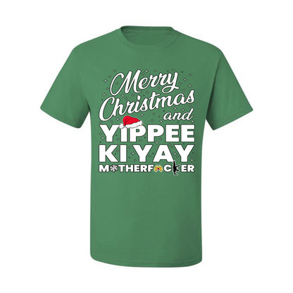 Merry Christmas and Yippee Ki Yay MOFO Ugly Christmas Sweater, Christmas Gifts, Funny Xmas Gift Idea, Men's T-Shirt