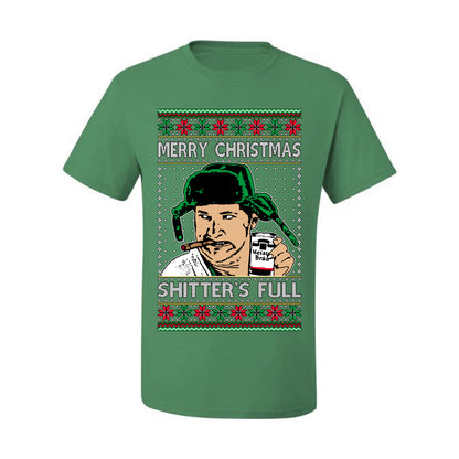 Shitter's Full Cousin Eddie Christmas Family Vacation Ugly Christmas Sweater, Christmas Gifts, Funny Xmas Gift Idea, Men's T-Shirt