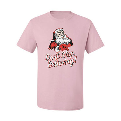 Men's Graphic Christmas T-Shirt Santa Dont Stop Believing  Ugly Christmas T-shirt  Ugly Christmas  Men's T-Shirt
