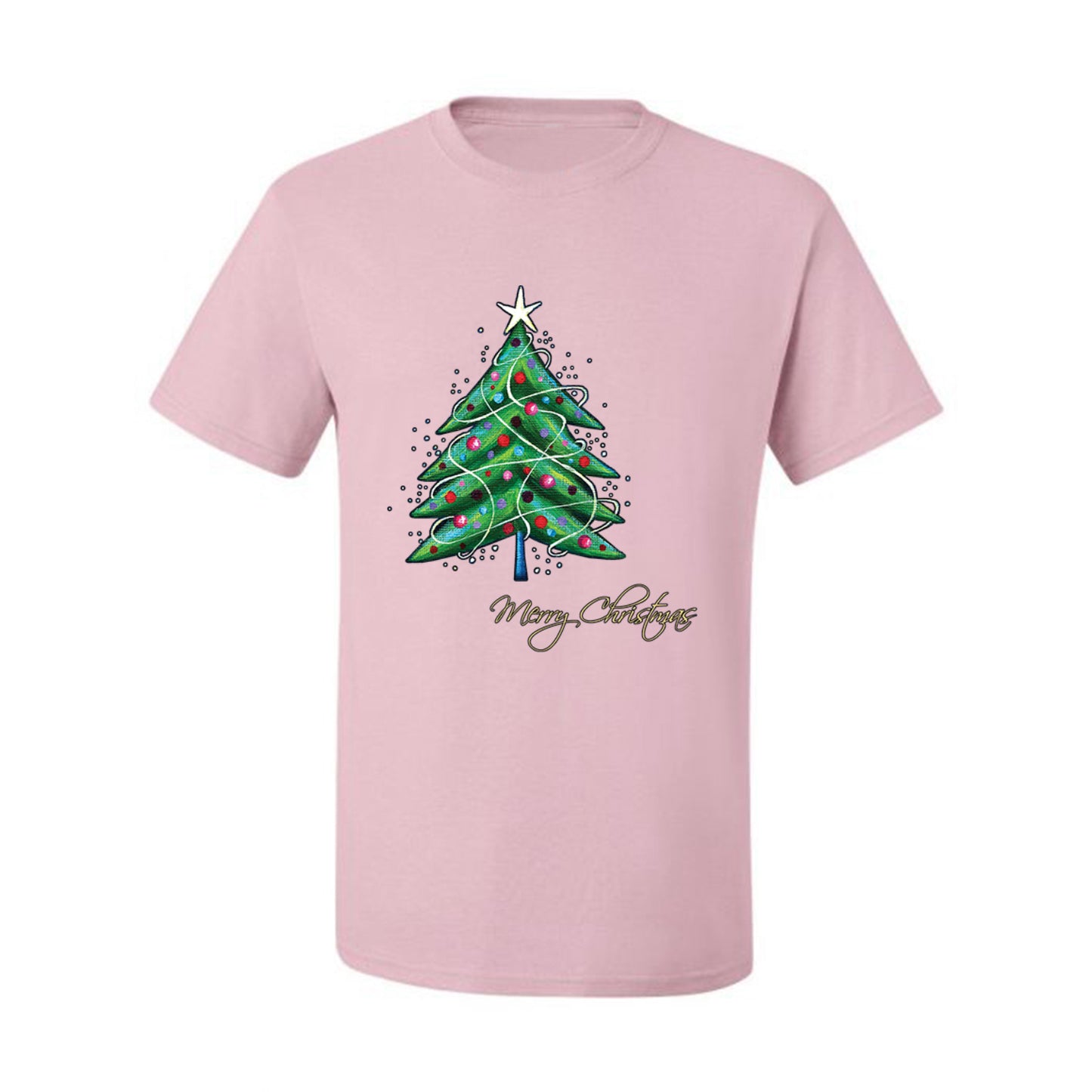 Graphic Ugly T-shirt for Christmas Merry Christmas Tree  Shirt T-Shirt Ugly Christmas T-shirt  Ugly Christmas  Men's T-Shirt