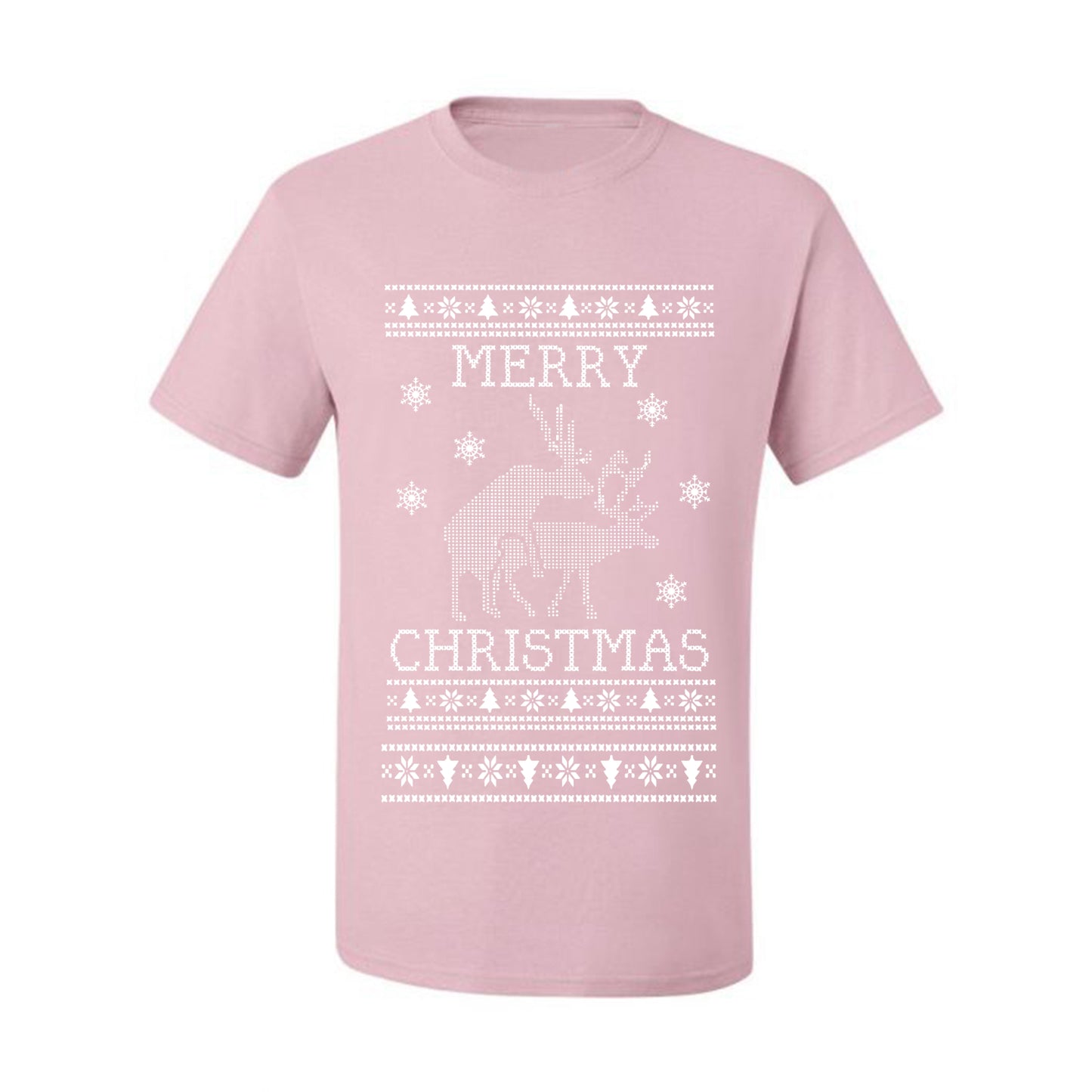 Funny  Ugly Xmas Holiday T-shirt  Merry Christmas Reindeer Humping  Ugly Christmas T-shirt  Ugly Christmas  Men's T-Shirt