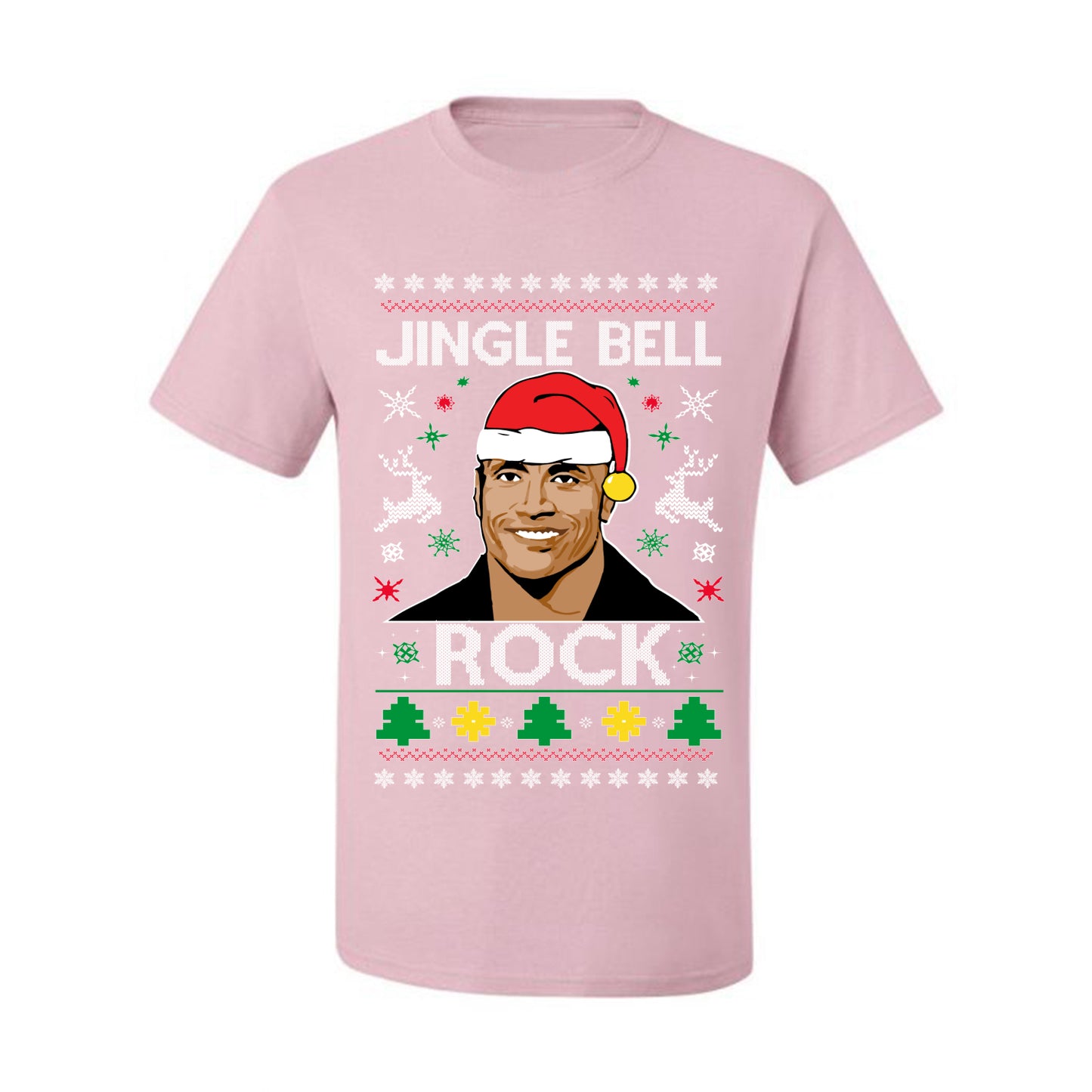 Jingle Bell Rock, Christmas Gifts, Funny Xmas Gift Idea, Ugly Christmas Sweater Men's T-Shirt