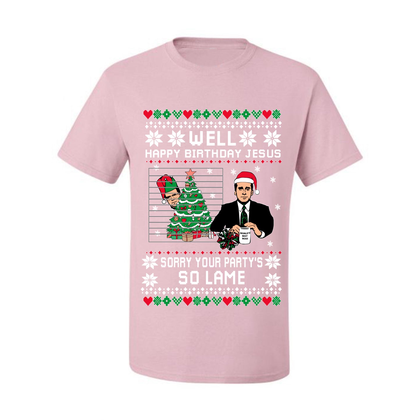 It's Jesus' Birthday Ugly  Christmas T-shirt Ugly Christmas T-shirt  Ugly Christmas  Men's T-Shirt