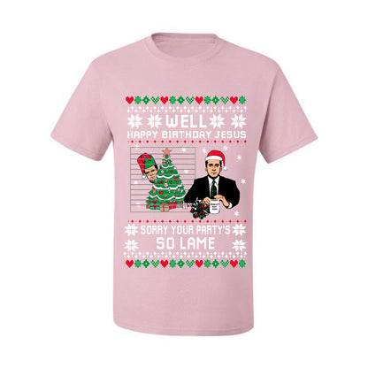 It's Jesus' Birthday Ugly  Christmas T-shirt Ugly Christmas T-shirt  Ugly Christmas  Men's T-Shirt