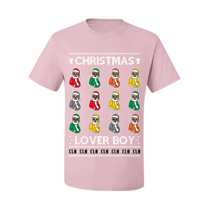 Christmas Lover Boy Album Cover, Christmas Gifts, Funny Xmas Gift Idea, Ugly Christmas Sweater Men's T-Shirt