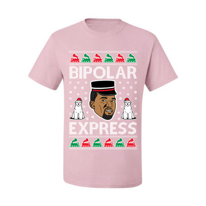 Funny Ugly Xmas Holiday T-shirt  Bipolar Express Ye Bipolar Express Ye Premium  Ugly Christmas T-shirt  Ugly Christmas  Men's T-Shirt