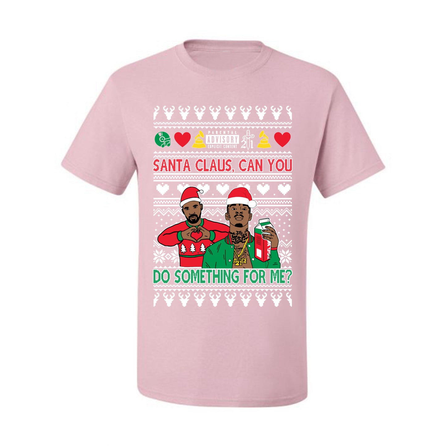 Santa Claus, Can You Do Something For Me? ,Christmas Gifts, Funny Xmas Gift Idea, Ugly Christmas Sweater Men's T-Shirt