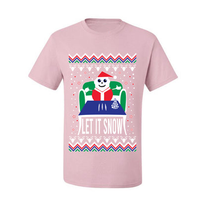 Ugly Merry Xmas Tshirt  Let It Snow Cocaine Santa  Ugly Christmas Tshirt Men's Graphic T-Shirt Ugly Christmas  Men's T-Shirt