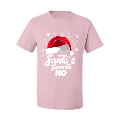 Ugly Christmas  "Santa's Favorite Ho" Butcher's Kitchen, Grilling, Cooking, BBQ  Ugly Christmas Tshirt Men's Graphic T-Shirt Ugly Christmas  Men's T-Shirt