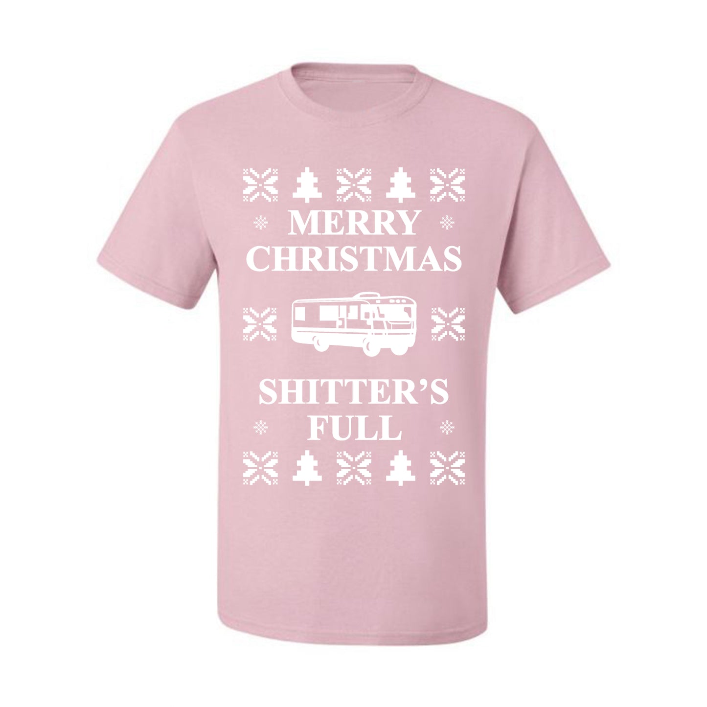 Full Ugly Xmas Tshirt Bodysuit for Infant Creeper Boys Girls Baby, Merry Christmas Shitters Ugly Christmas Tshirt Men's Graphic T-Shirt Ugly Christmas  Men's T-Shirt