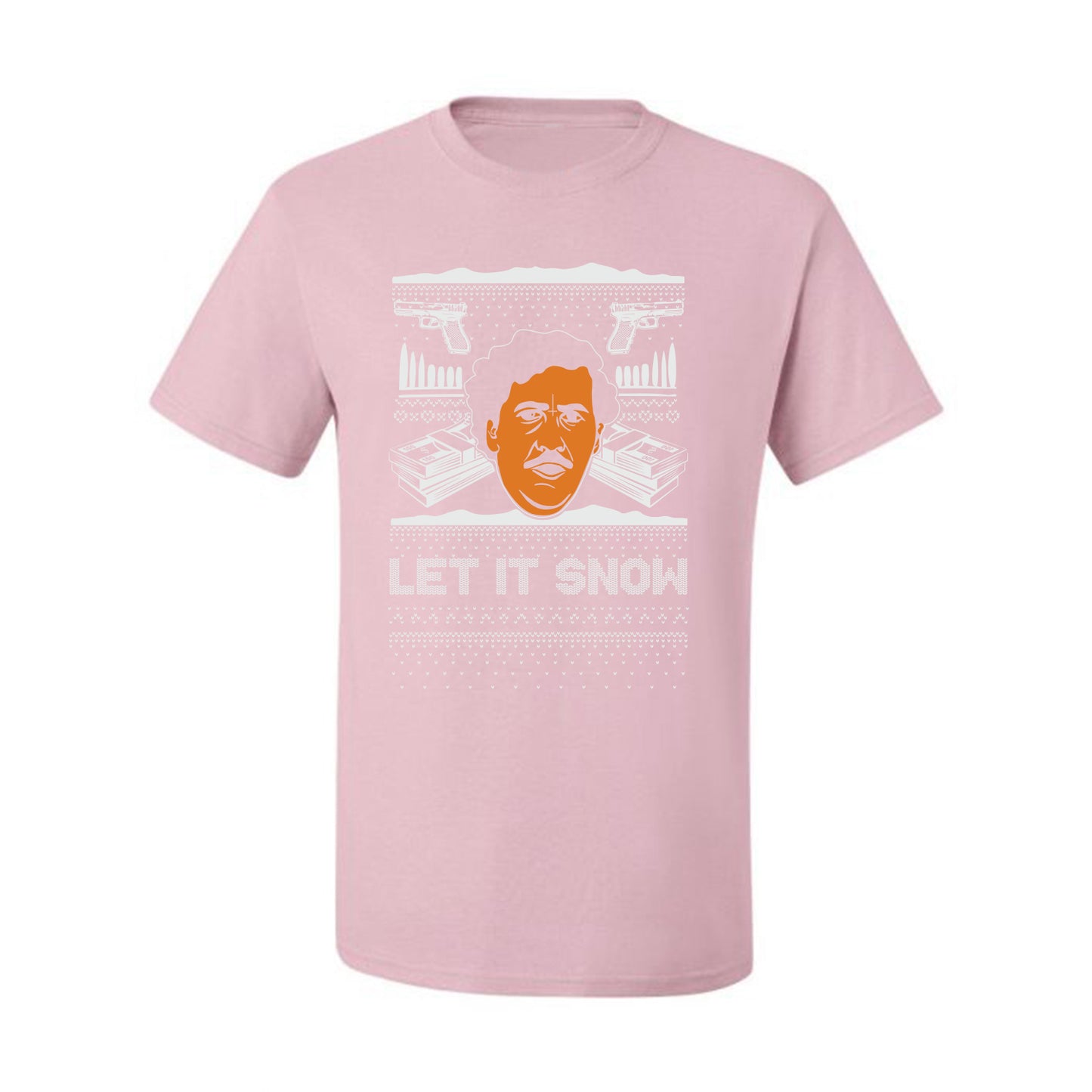 Ugly Christmas  Tshirt Graphic Funny, Let It Snow, Pablo Escobar, Merry Xmas Ugly Christmas Tshirt Men's Graphic T-Shirt Ugly Christmas  Men's T-Shirt