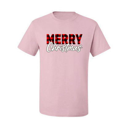 Men's Christmas Graphic TShirt, Plaid, Merry Christmas Buffalo  Ugly Christmas Tshirt Men's Graphic T-Shirt Ugly Christmas  Men's T-Shirt