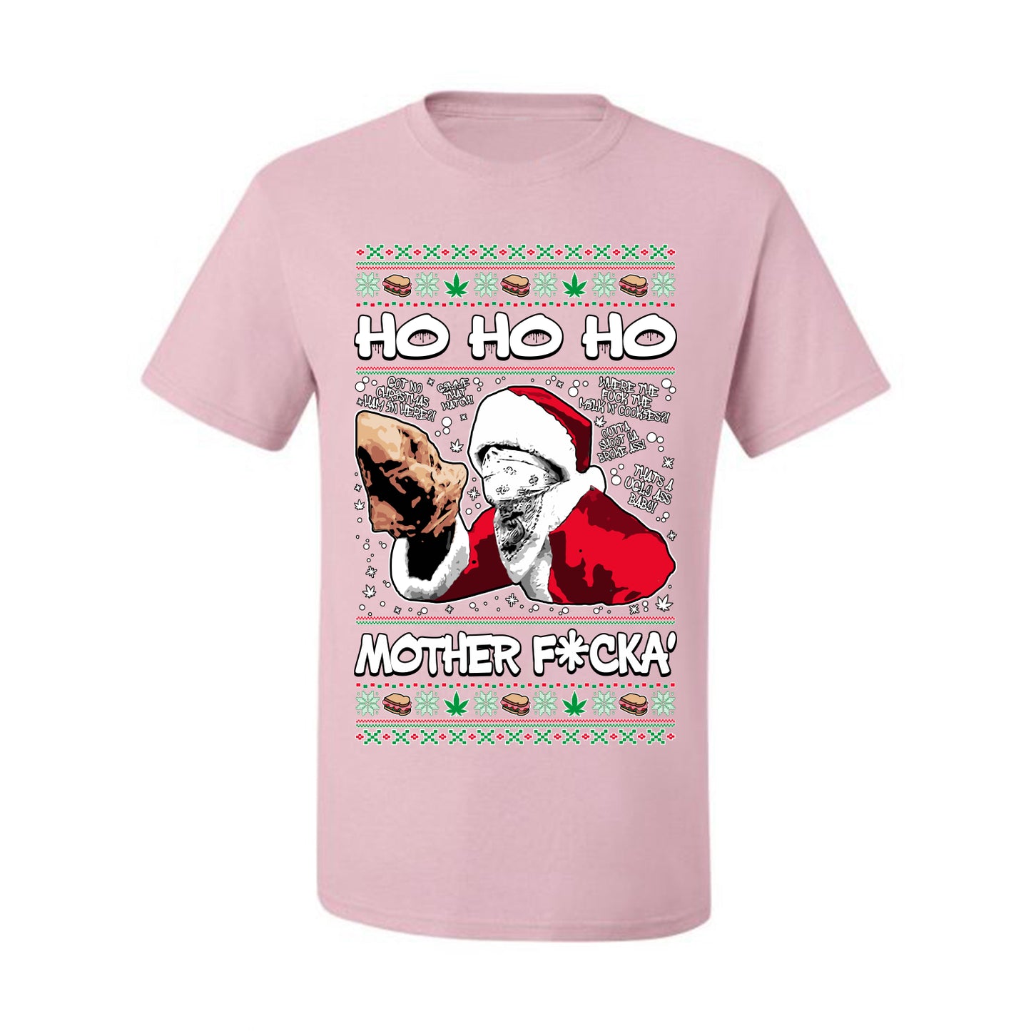 Friday Hood Santa , Merry Christmas Tee, Ugly Christmas,  Sweater Men's T-Shirt