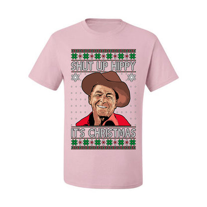 Shut Up Hippy It's Christmas , Merry Christmas Tee, Ugly Christmas,  Sweater Men's T-Shirt