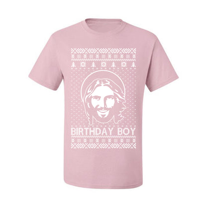 Birthday Boy Jesus Christ, Christmas Gifts, Funny Xmas Gift Idea, Ugly Christmas Sweater Men's T-Shirt