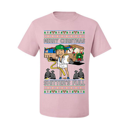 Merry Christmas Shitter's Full Ugly Christmas Sweater, Christmas Gifts, Funny Xmas Gift Idea, Men's T-Shirt