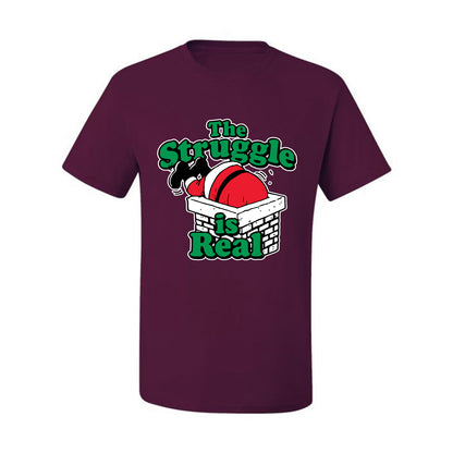 Women's Ugly Christmas Tshirt  Scoop Top, "The Struggle is Real" Ugly Christmas Tshirt Men's Graphic T-Shirt Ugly Christmas  Men's T-Shirt