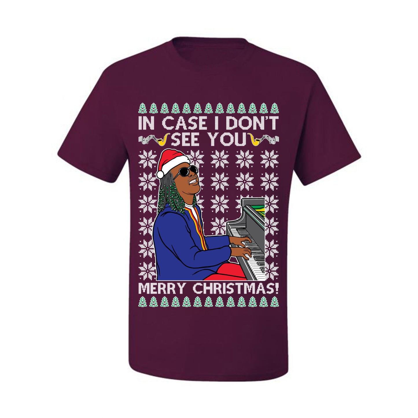 Ugly  Christmas T-shirt If I Don't See You Merry Christmas,  Ugly Christmas T-shirt  Ugly Christmas  Men's T-Shirt