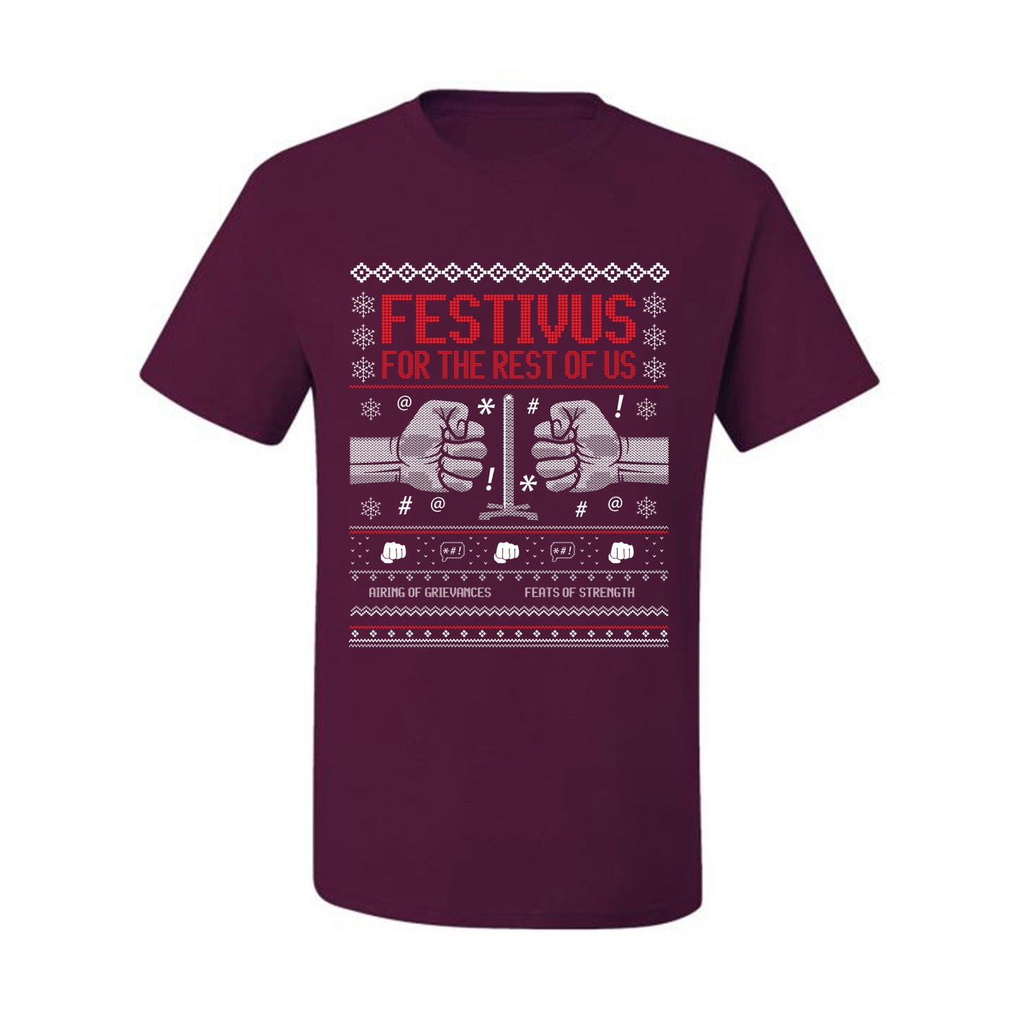 Festivus for the Rest of Us, Christmas Gifts, Funny Xmas Gift Idea, Ugly Christmas Sweater Men's T-Shirt