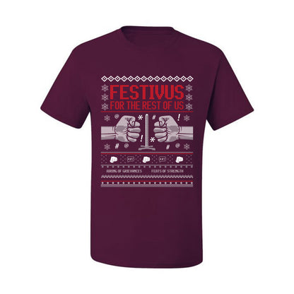 Festivus for the Rest of Us, Christmas Gifts, Funny Xmas Gift Idea, Ugly Christmas Sweater Men's T-Shirt