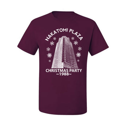 Classic McClane 1988 Nakatomi Plaza Ugly Longsleeve Christmas T-shirt for Men Ugly Christmas T-shirt  Ugly Christmas  Men's T-Shirt