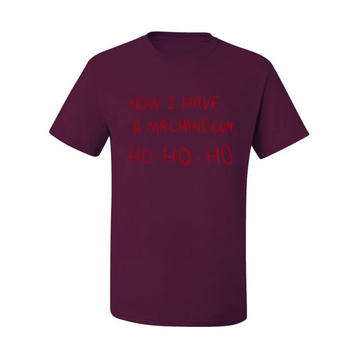 Ugly Xmas  T-shirt  Die Hard Now I Have a Machine Gun Ho ho ho Ugly Christmas T-shirt  Ugly Christmas  Men's T-Shirt