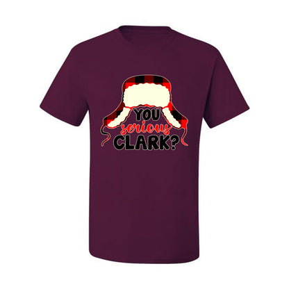 Women's Christmas Top Scoop , You Serious Clark? Wild Bobby Ugly Christmas Tshirt Men's Graphic T-Shirt Ugly Christmas  Men's T-Shirt
