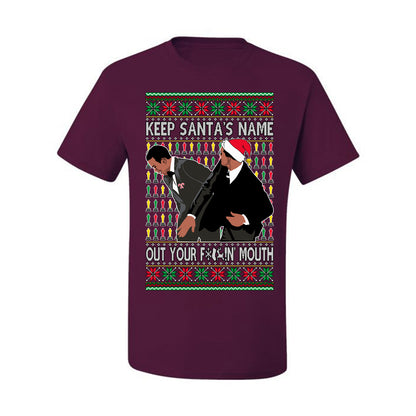Ugly Xmas  Tshirt Graphic Will Slaps Chris Award Show Wife Joke Meme Clean Parody  Ugly Christmas Tshirt Men's Graphic T-Shirt Ugly Christmas  Men's T-Shirt