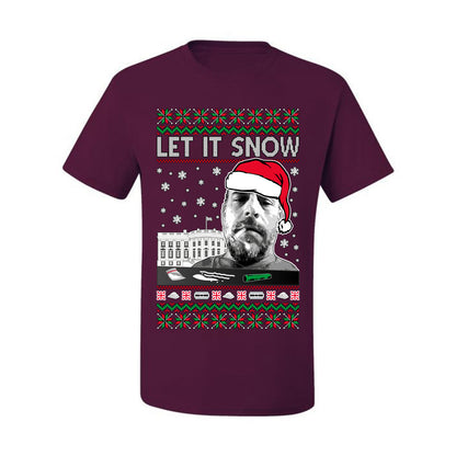 Hunter Let It Snow Biden , Merry Christmas Tee, Ugly Christmas,  Sweater Men's T-Shirt