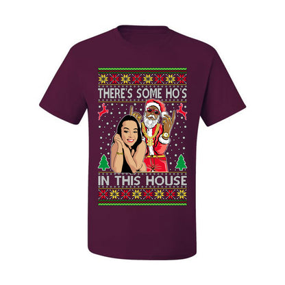 Santa the Plug Hos In This House , Merry Christmas Tee, Ugly Christmas,  Sweater Men's T-Shirt