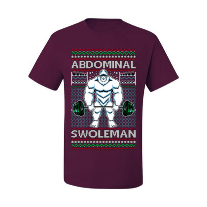 Merry Liftmas Abdominal Swoleman, Christmas Gifts, Funny Xmas Gift Idea, Ugly Christmas Sweater Men's T-Shirt