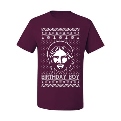 Birthday Boy Jesus Christ, Christmas Gifts, Funny Xmas Gift Idea, Ugly Christmas Sweater Men's T-Shirt