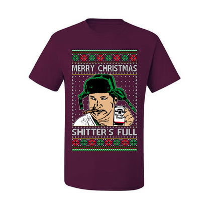 Shitter's Full Cousin Eddie Christmas Family Vacation Ugly Christmas Sweater, Christmas Gifts, Funny Xmas Gift Idea, Men's T-Shirt