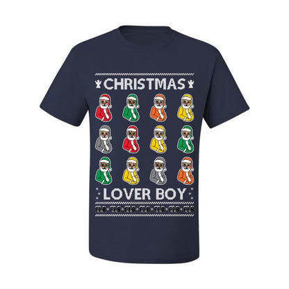 Christmas Lover Boy Album Cover, Christmas Gifts, Funny Xmas Gift Idea, Ugly Christmas Sweater Men's T-Shirt