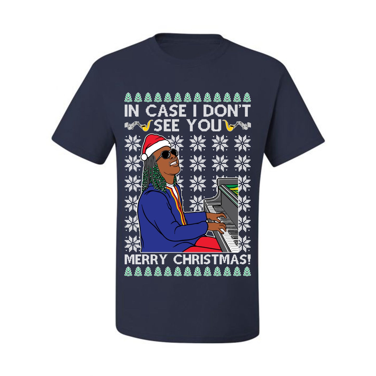 Ugly  Christmas T-shirt If I Don't See You Merry Christmas,  Ugly Christmas T-shirt  Ugly Christmas  Men's T-Shirt