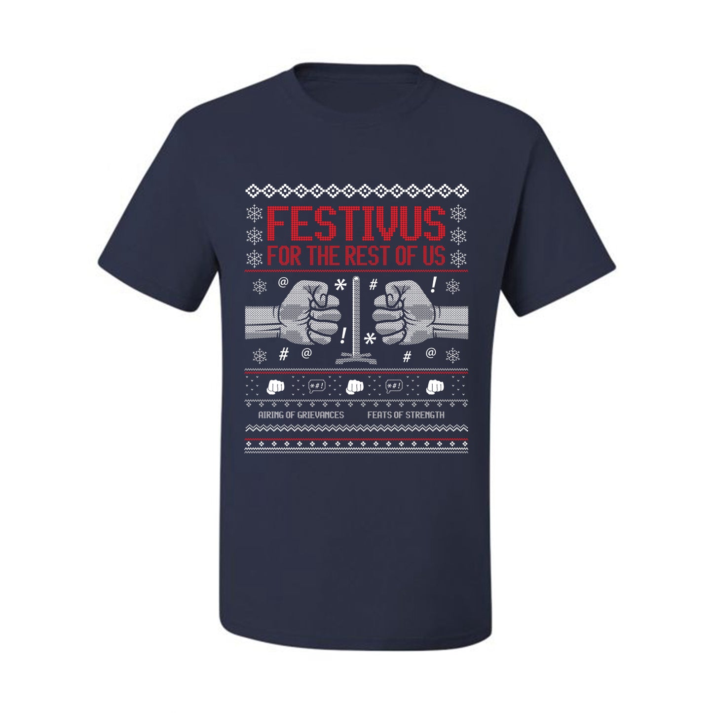 Festivus for the Rest of Us, Christmas Gifts, Funny Xmas Gift Idea, Ugly Christmas Sweater Men's T-Shirt