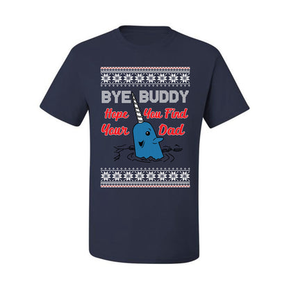 Hope You Find Your Dad Funny Elf Christmas Quote, Christmas Gifts, Funny Xmas Gift Idea, Ugly Christmas Sweater Men's T-Shirt