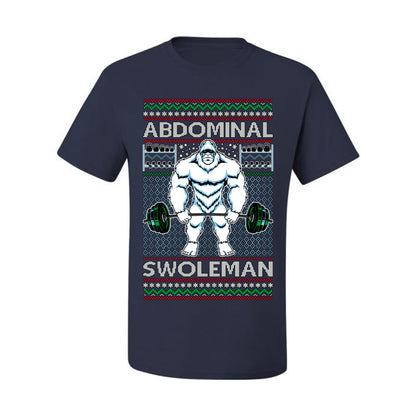 Merry Liftmas Abdominal Swoleman, Christmas Gifts, Funny Xmas Gift Idea, Ugly Christmas Sweater Men's T-Shirt