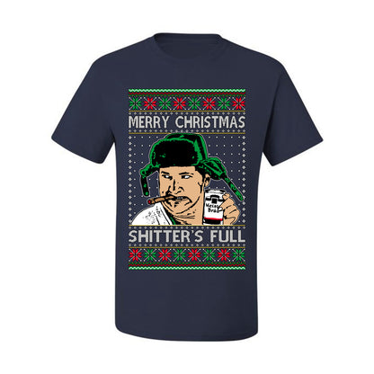 Shitter's Full Cousin Eddie Christmas Family Vacation Ugly Christmas Sweater, Christmas Gifts, Funny Xmas Gift Idea, Men's T-Shirt