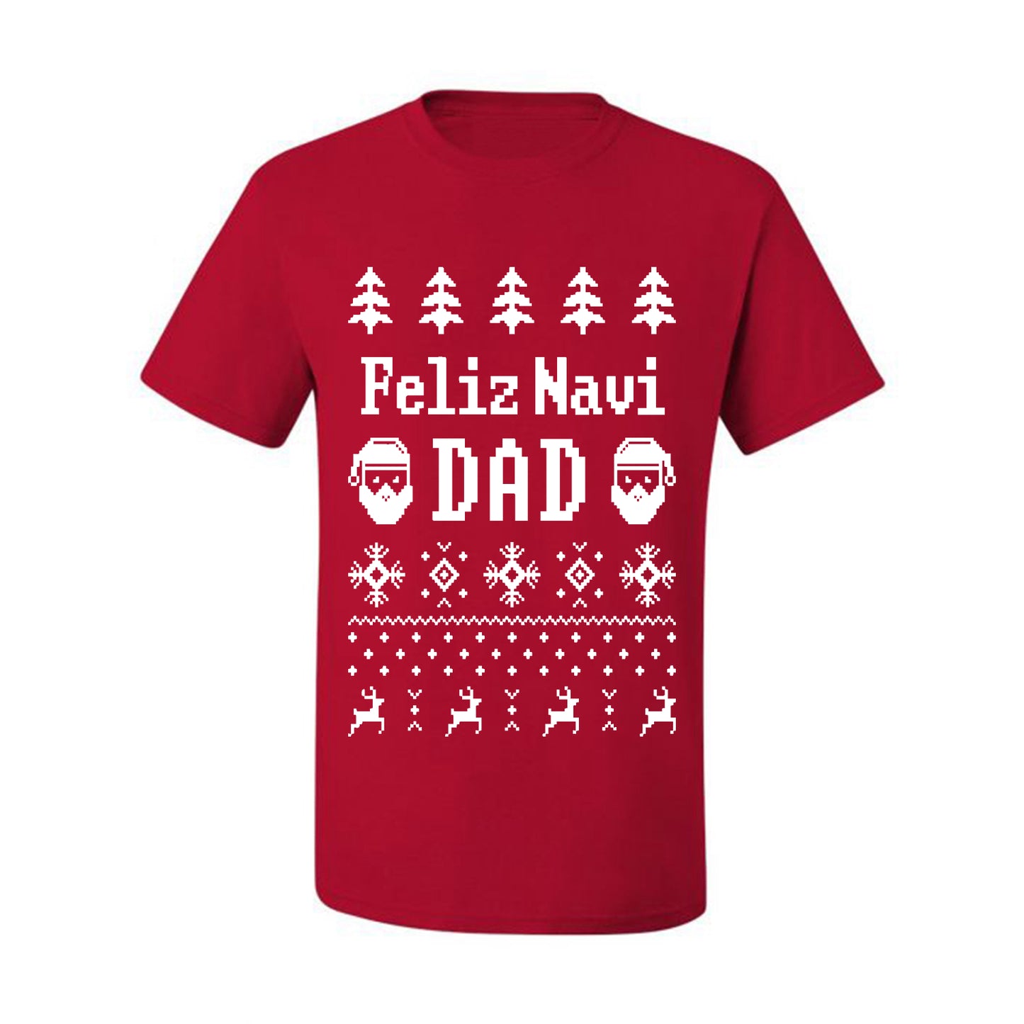 Ugly Xmas  T-shirt "Feliz Navidad" Ugly Christmas T-shirt  Ugly Christmas  Men's T-Shirt