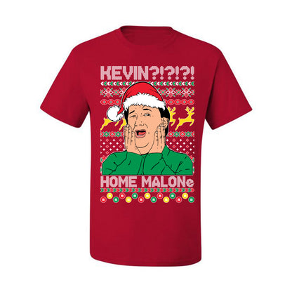 Christmas Graphic  , Kevin Home Malone The Office TV Ugly Christmas Tshirt Men's Graphic T-Shirt Ugly Christmas  Men's T-Shirt