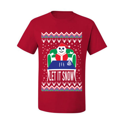 Ugly Merry Xmas Tshirt  Let It Snow Cocaine Santa  Ugly Christmas Tshirt Men's Graphic T-Shirt Ugly Christmas  Men's T-Shirt