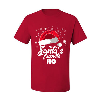 Ugly Christmas  "Santa's Favorite Ho" Butcher's Kitchen, Grilling, Cooking, BBQ  Ugly Christmas Tshirt Men's Graphic T-Shirt Ugly Christmas  Men's T-Shirt