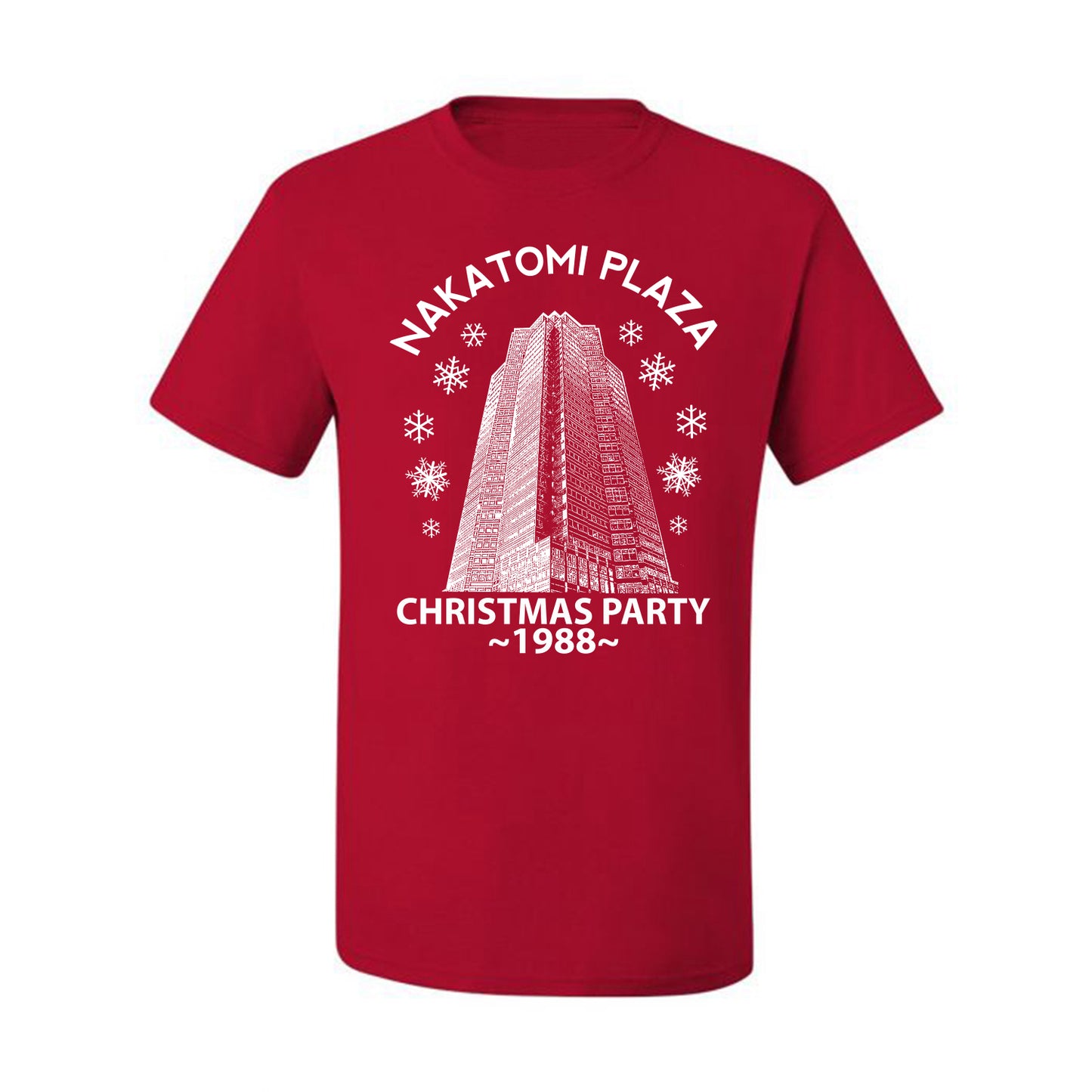 Classic McClane 1988 Nakatomi Plaza Ugly Longsleeve Christmas T-shirt for Men Ugly Christmas T-shirt  Ugly Christmas  Men's T-Shirt