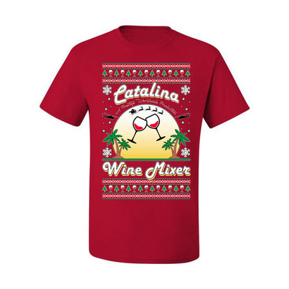 Men's Graphic T-Shirt Ugly Xmas Tshirt, Catalina Wine Mixer Boats and Hoes Step Brothers, Ugly Christmas Tshirt Men's Graphic T-Shirt Ugly Christmas  Men's T-Shirt