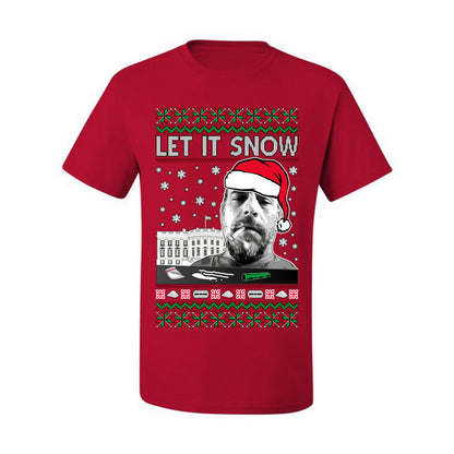 Hunter Let It Snow Biden , Merry Christmas Tee, Ugly Christmas,  Sweater Men's T-Shirt