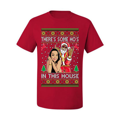 Santa the Plug Hos In This House , Merry Christmas Tee, Ugly Christmas,  Sweater Men's T-Shirt
