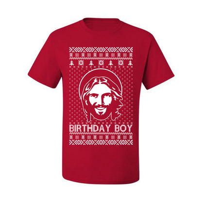 Birthday Boy Jesus Christ, Christmas Gifts, Funny Xmas Gift Idea, Ugly Christmas Sweater Men's T-Shirt