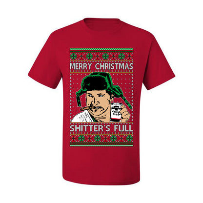 Shitter's Full Cousin Eddie Christmas Family Vacation Ugly Christmas Sweater, Christmas Gifts, Funny Xmas Gift Idea, Men's T-Shirt